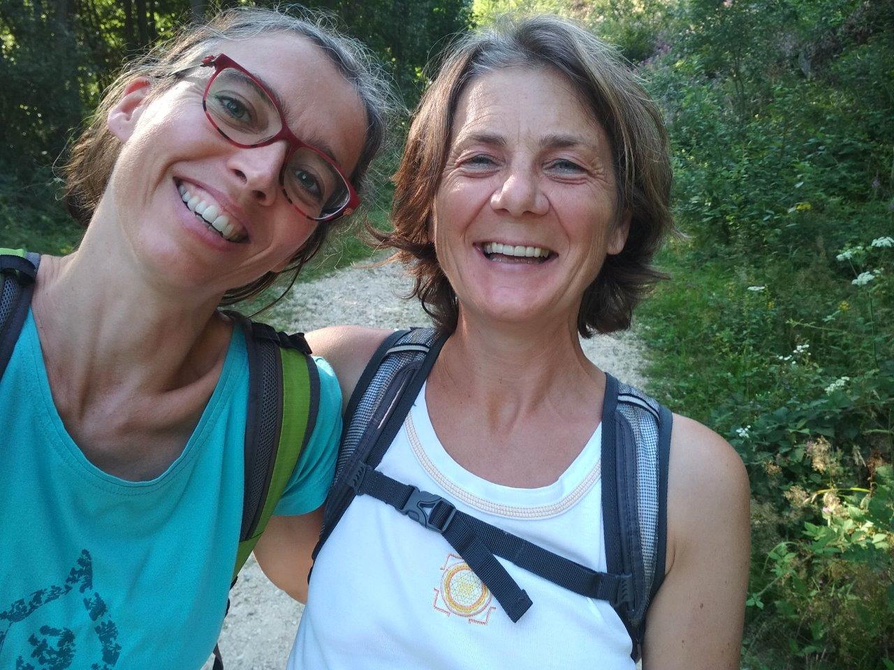 Carina Kraft und Renate Heim, Shiatsu- und Do-In-Trainerinnen