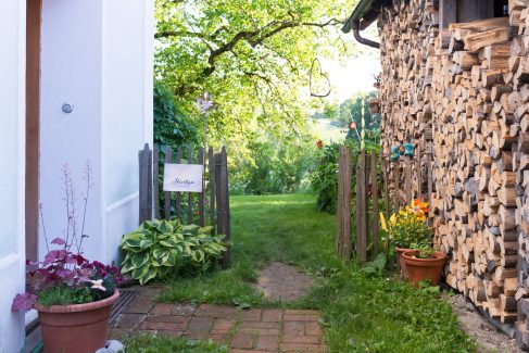 Aussenansicht Eingang Praxis